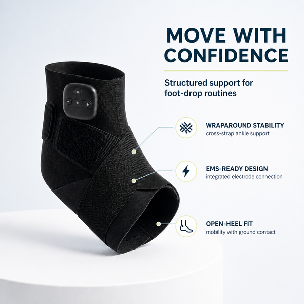 Solvexa™ – Supportive Ankle Compression Wrap for Active Recovery