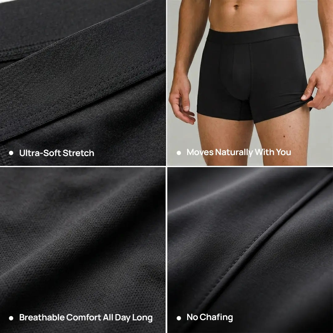 Dryluxe™ – Comfortable Leak-Resistant Boxer Underwear