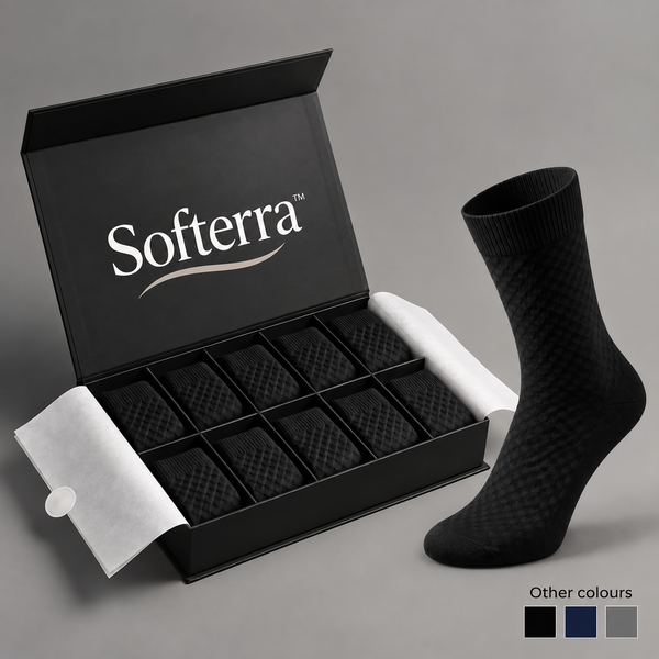 Softerra™ – Premium Bamboo Mid-Calf Socks for Everyday Comfort