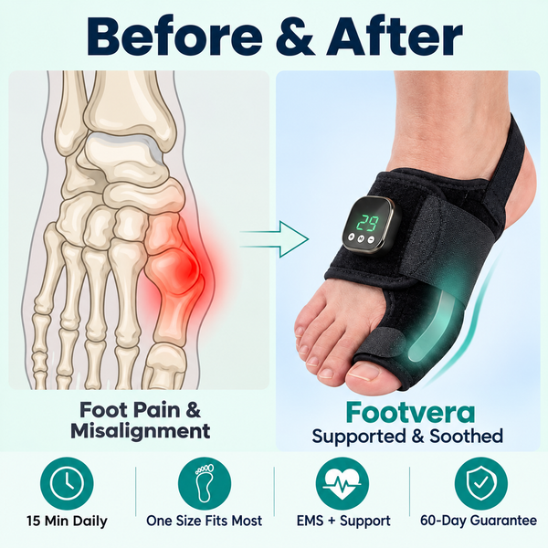 Footvera™ – EMS Bunion Corrector for Gentle Alignment Support