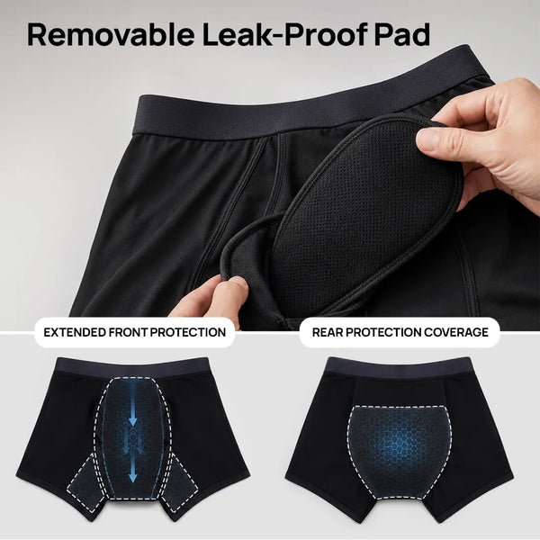 Dryluxe™ – Comfortable Leak-Resistant Boxer Underwear