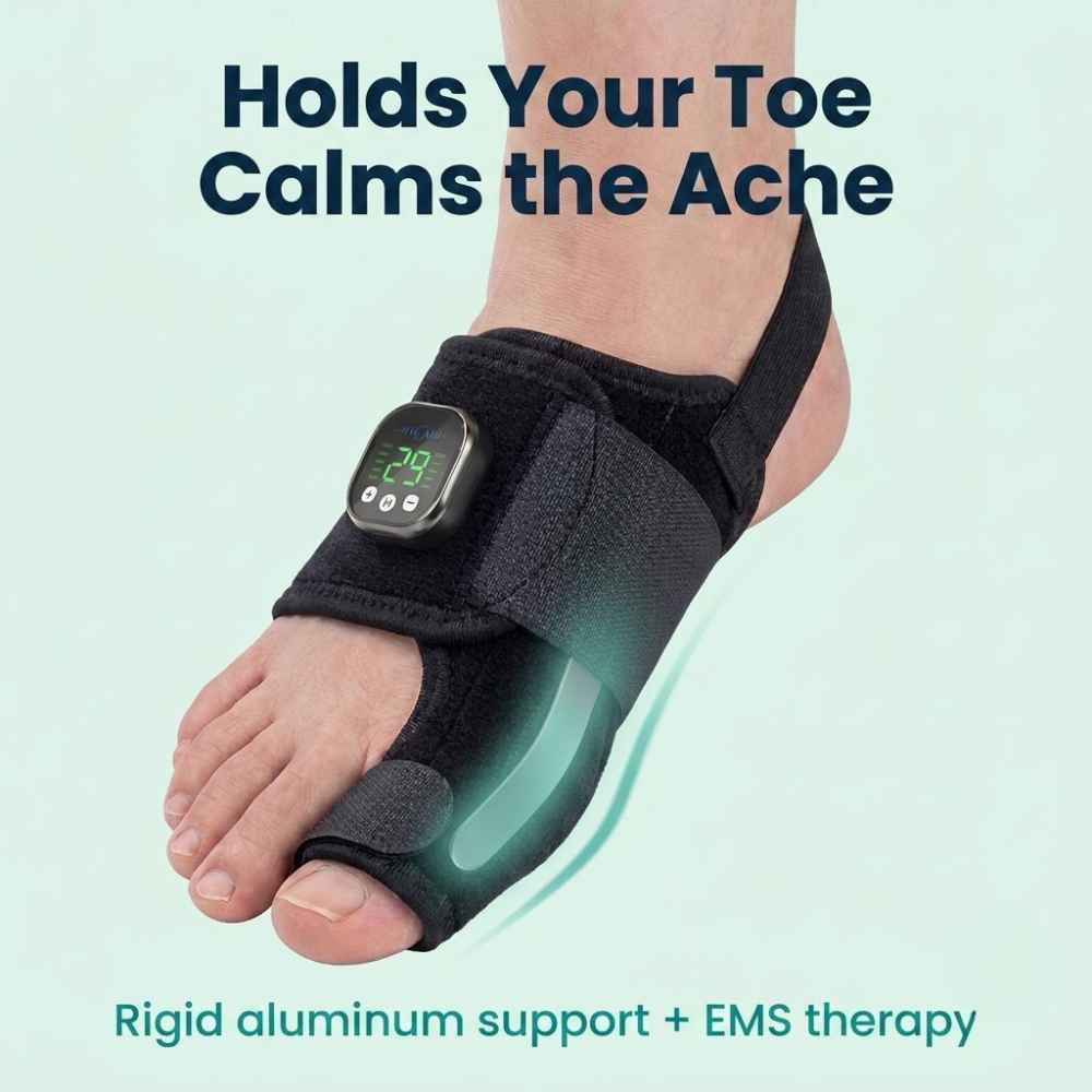 Footvera™ – EMS Bunion Corrector for Gentle Alignment Support
