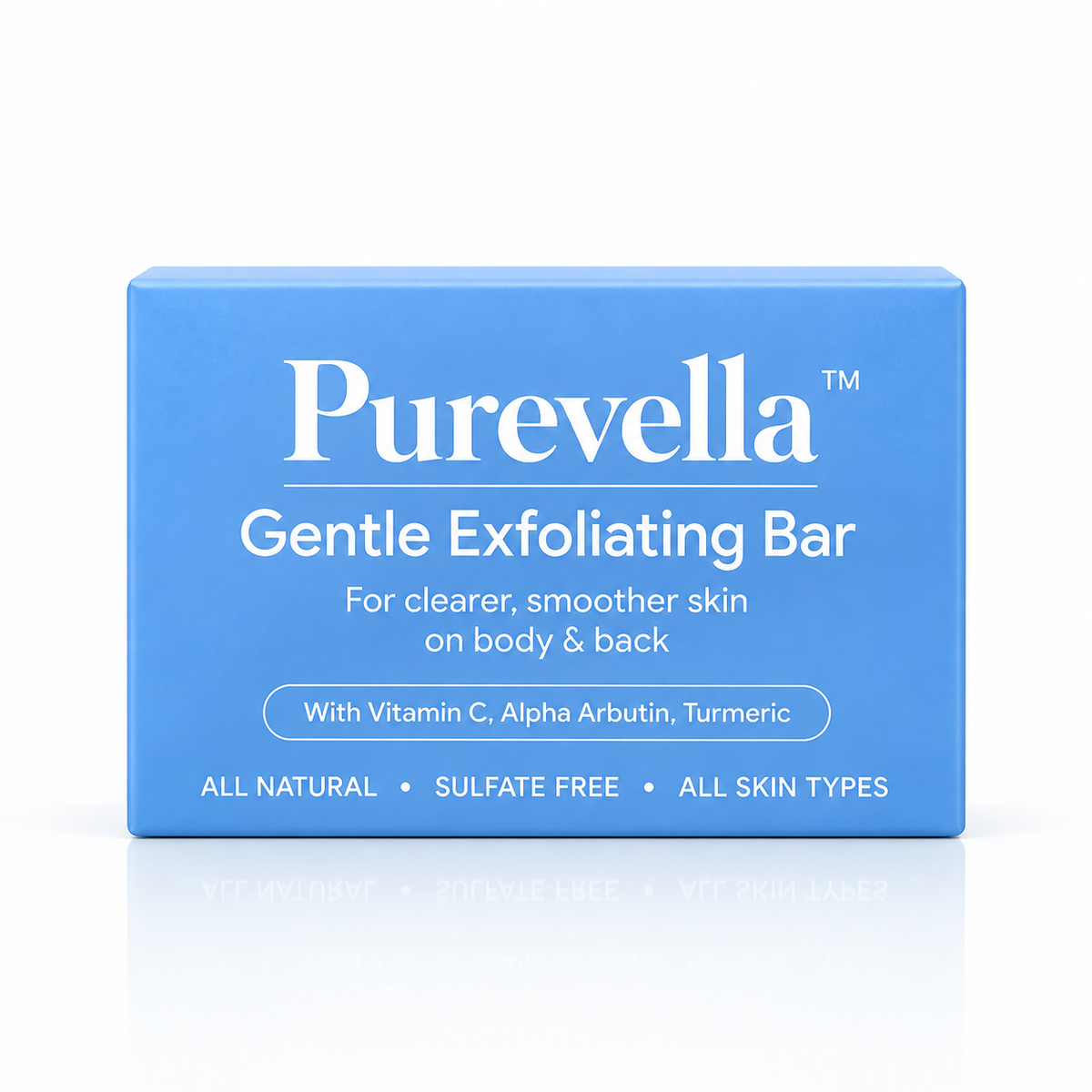 Purevella™ – Barra exfoliante suave para una piel de aspecto más limpio