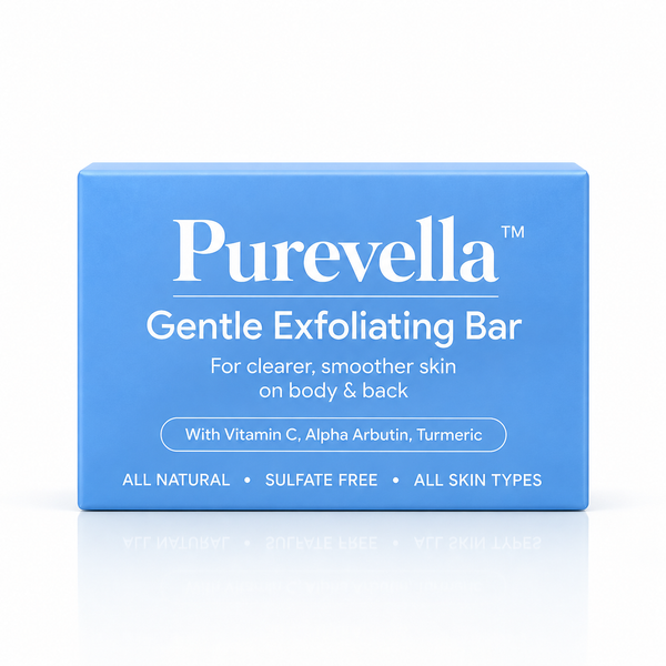Purevella™ – Barra exfoliante suave para una piel de aspecto más limpio