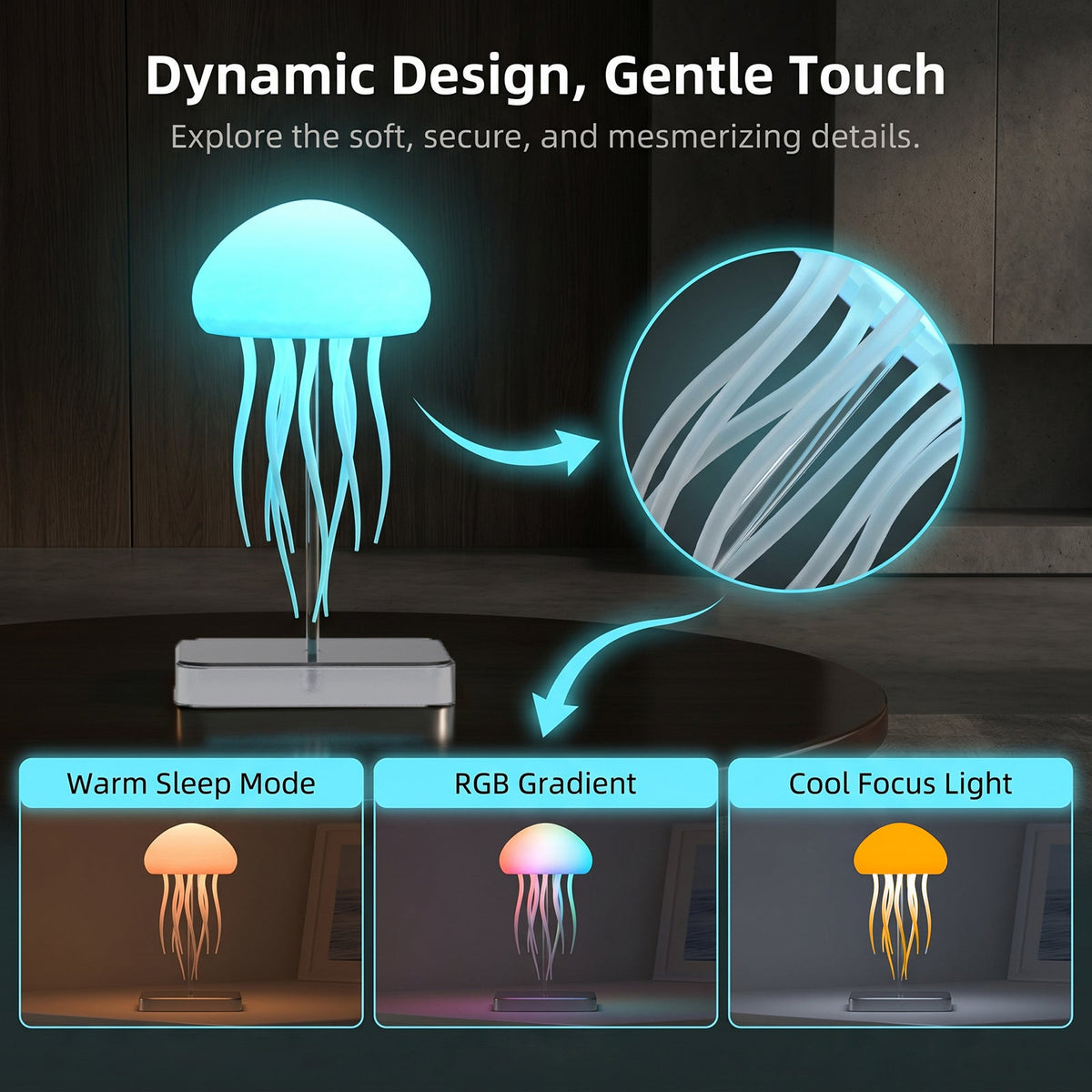 Lumijoy™ – Cordless Touch-Controlled 16-Color Night Light Lamp