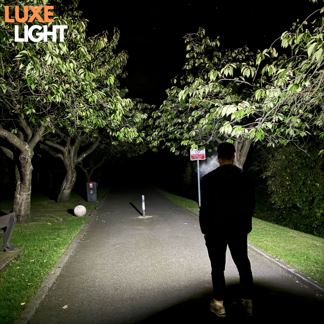 Lumora™ – Linterna Frontal LED Recargable de 230° con Sensor de Movimiento