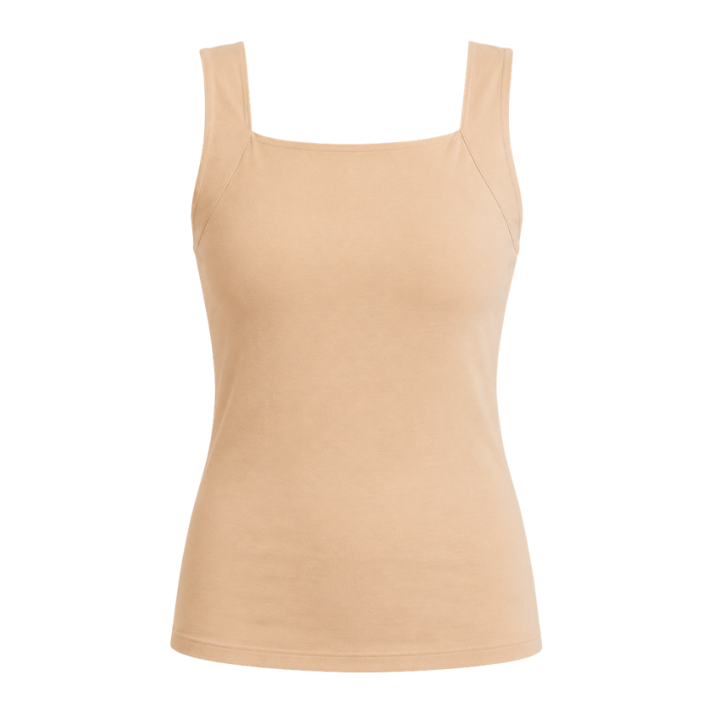 Elavelle™ – Camiseta moldeadora favorecedora con copas de sujetador integradas