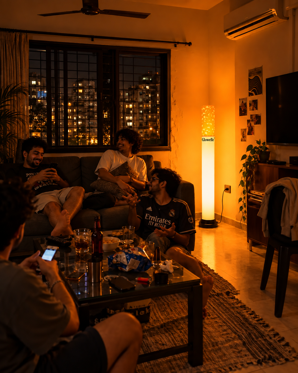 Glowelle™ – Minimalist Ambient Floor and Desk Light