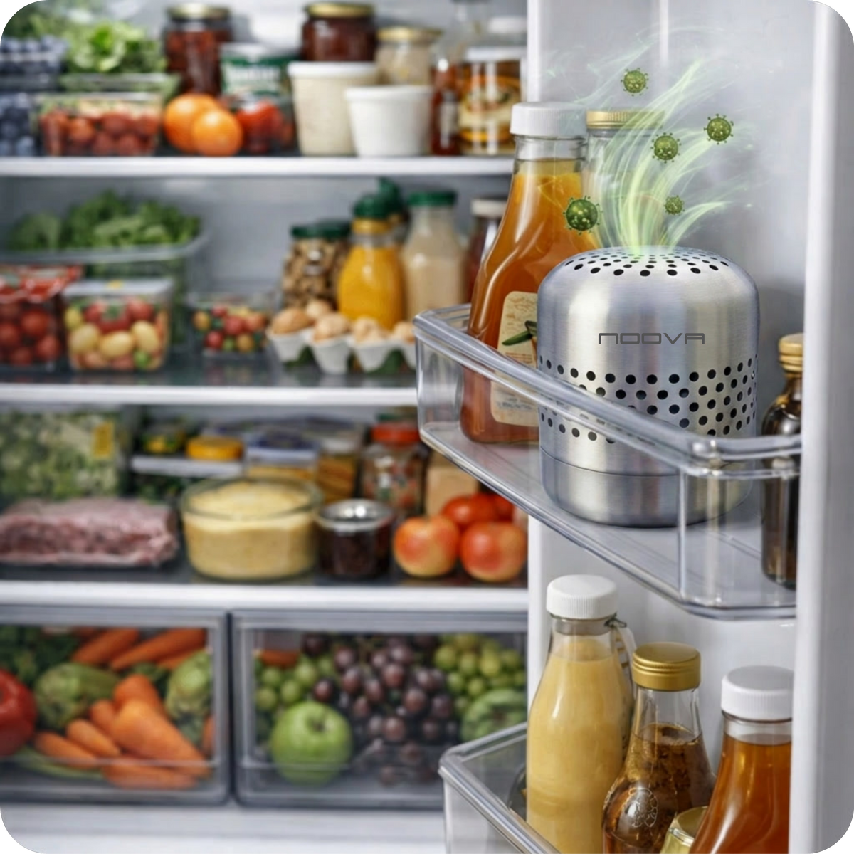 PureChill™ – Air Purifier for Refrigerator & Fresh Food Storage