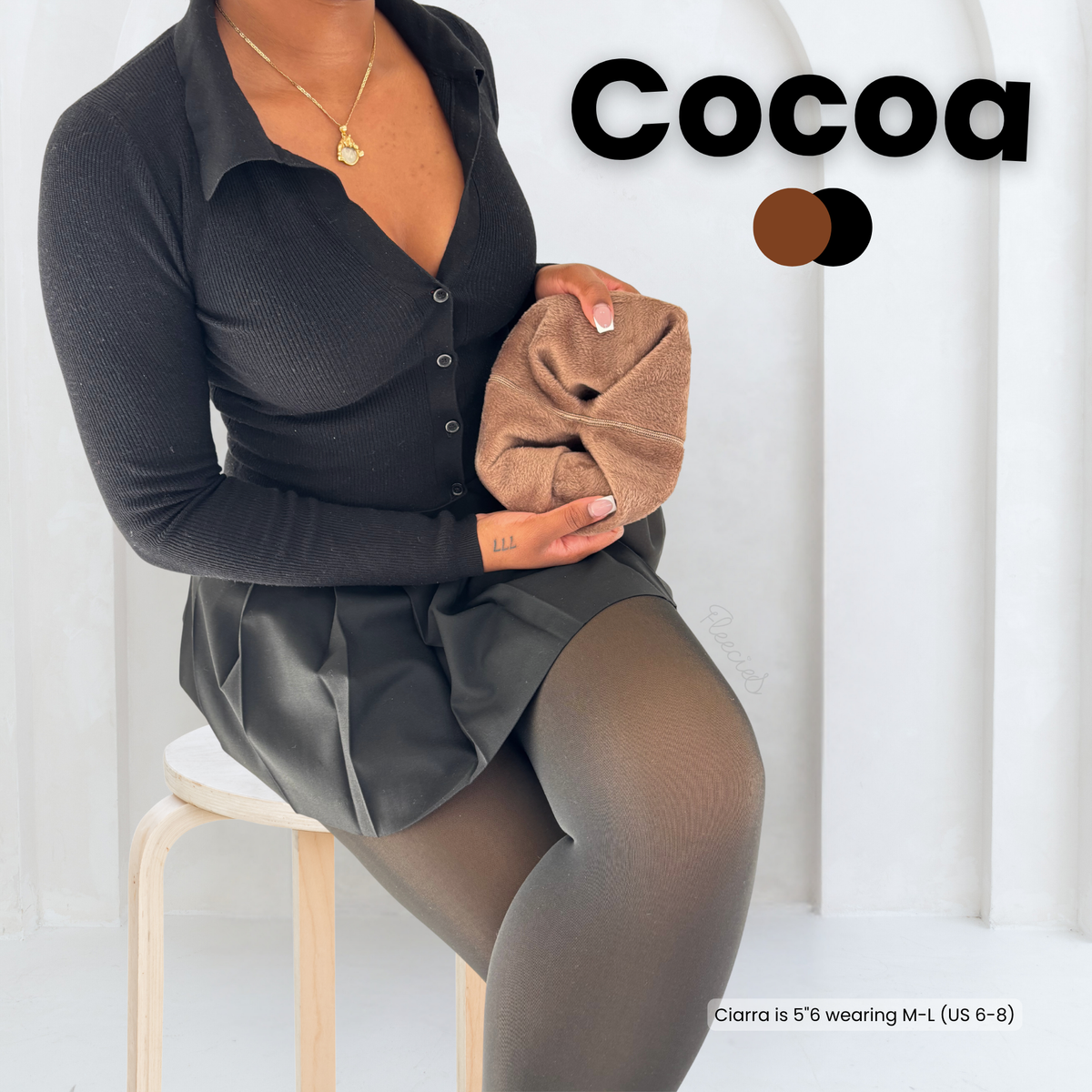 Softelle™ – Fluffy fleece tights for warm, relaxed legs