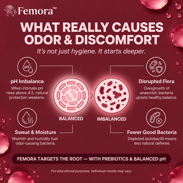 Femora™ – Prebiotic Intimate Comfort & Freshness Mist
