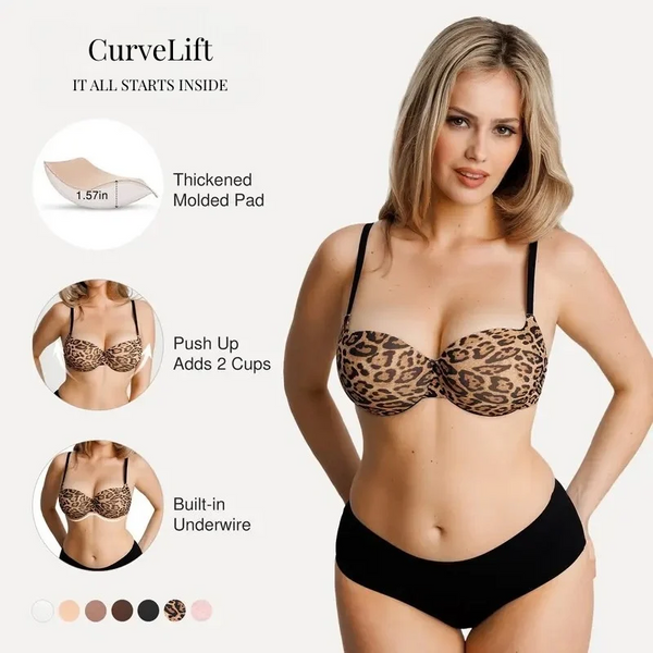 Embrissa™ – Seamless Push-Up Bra for Enhanced Natural Cleavage