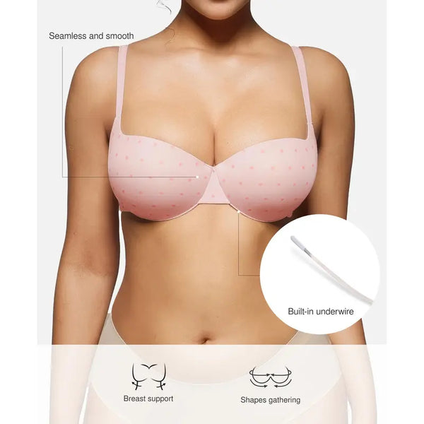 Embrissa™ – Seamless Push-Up Bra for Enhanced Natural Cleavage