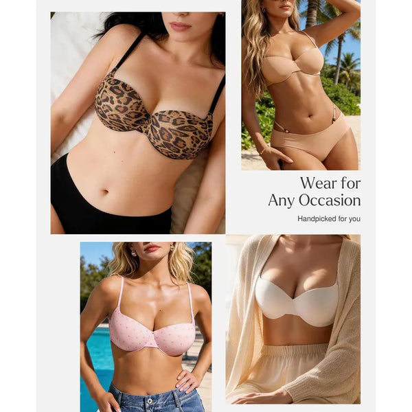 Embrissa™ – Seamless Push-Up Bra for Enhanced Natural Cleavage
