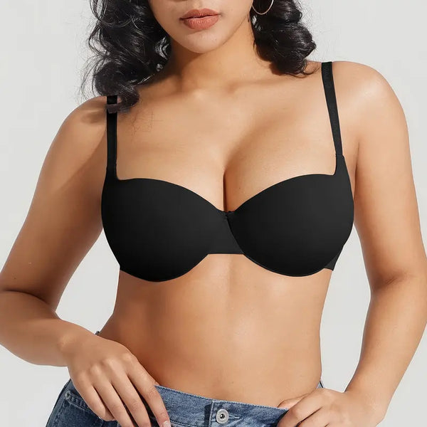 Embrissa™ – Seamless Push-Up Bra for Enhanced Natural Cleavage