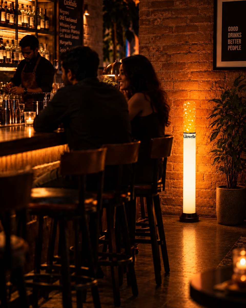 Glowelle™ – Minimalist Ambient Floor and Desk Light