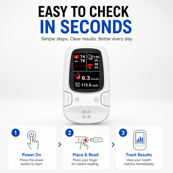 VitalSense™ Health Monitor – For Simple &amp; Contact-Free Measurements