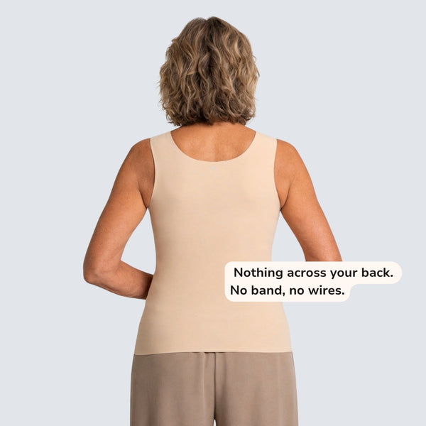 Curvevia™ – Sculpting Built-In Bra Tank for Everyday Wear