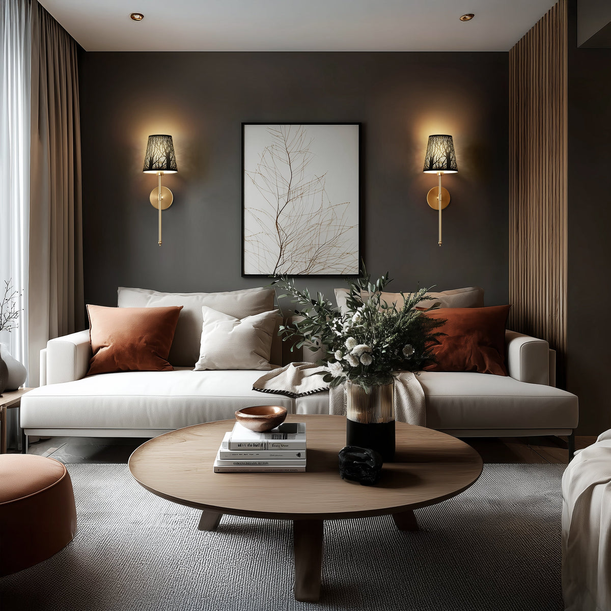 Aurevia™ – Stylish Cordless Wall Sconces Set of Two