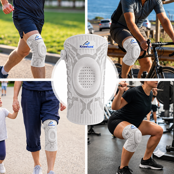 Kneeluxe™ – Premium Knee Brace for Stable, Everyday Comfort