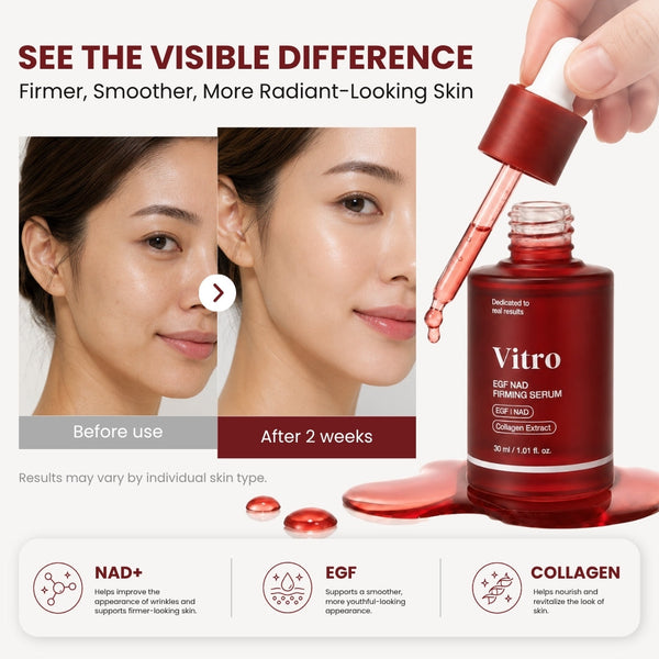 NADGlow™ – EGF & NAD+ Facial Serum for Smooth, Radiant Skin