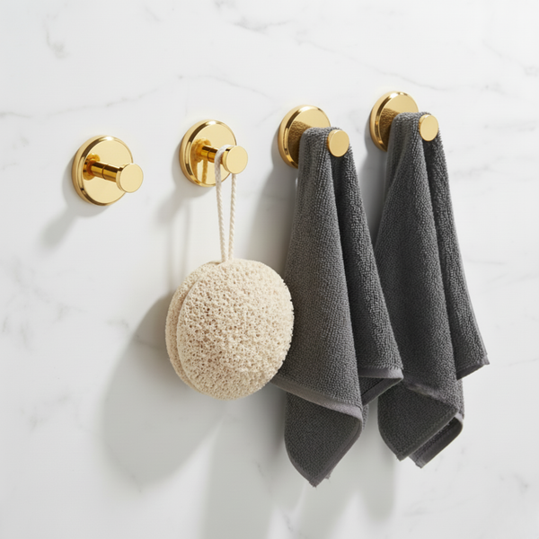 Gripora™ – Powerful Suction Hooks for Bathroom & Home Organization