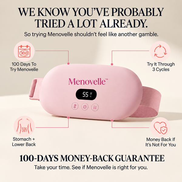 Menovelle™ – Drug-Free Relief for Menstrual Cramps and Discomfort
