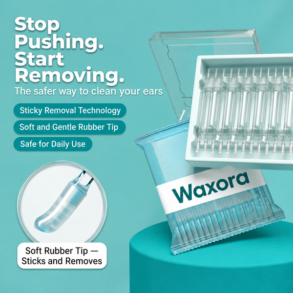 Waxora™ – Convenient Ear Wax Removal Device