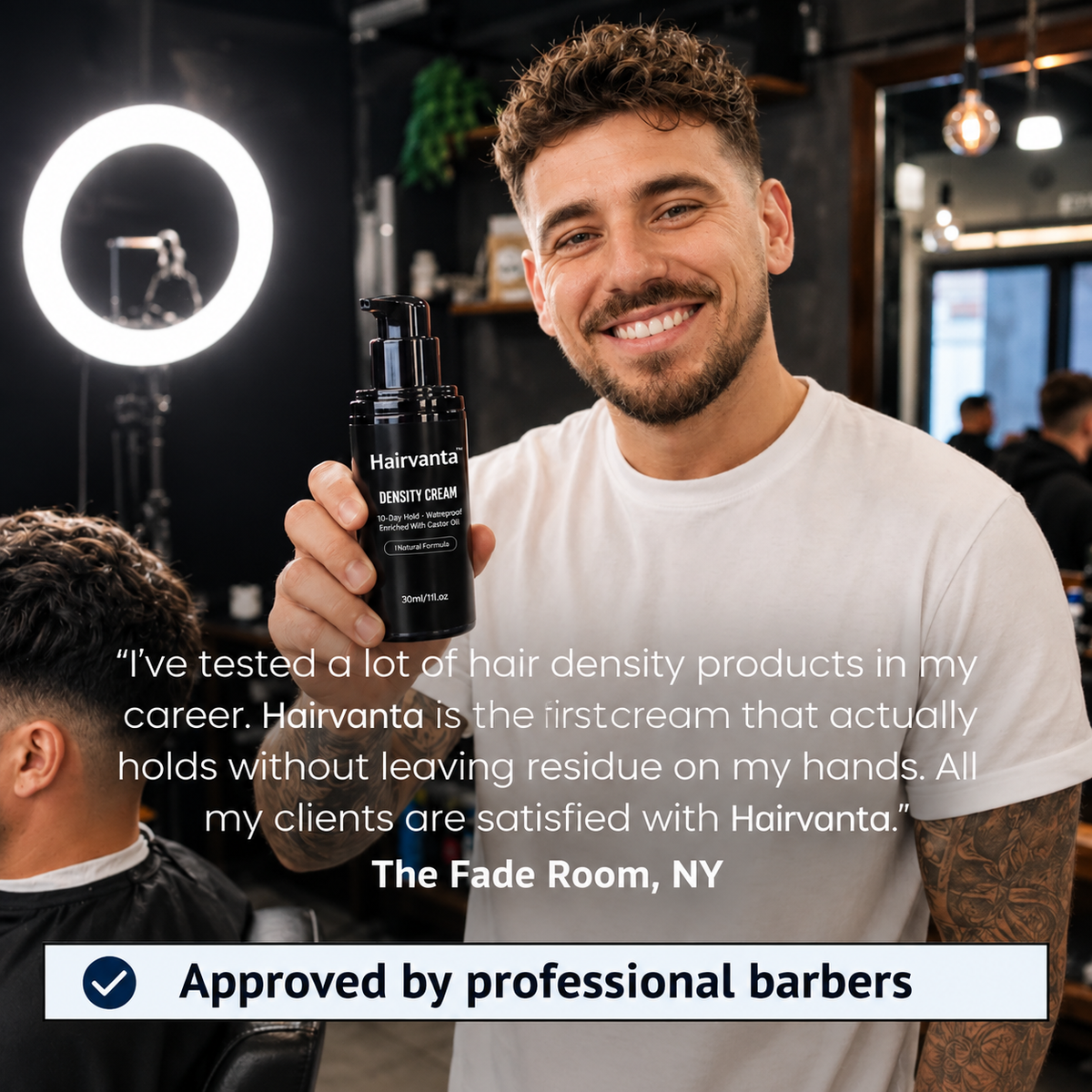 Hairvanta™ – Premium Density Cream for Thicker-Looking Hair