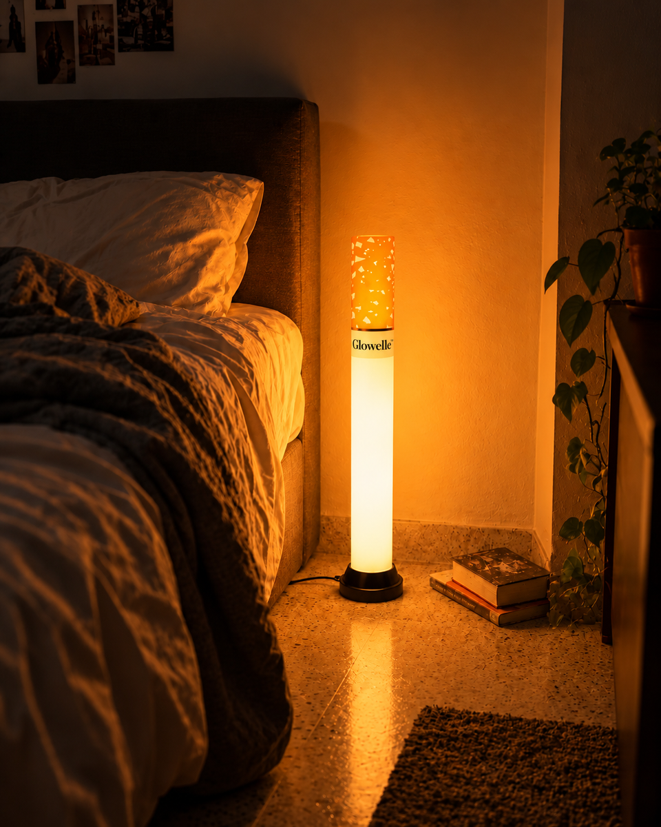 Glowelle™ – Minimalist Ambient Floor and Desk Light