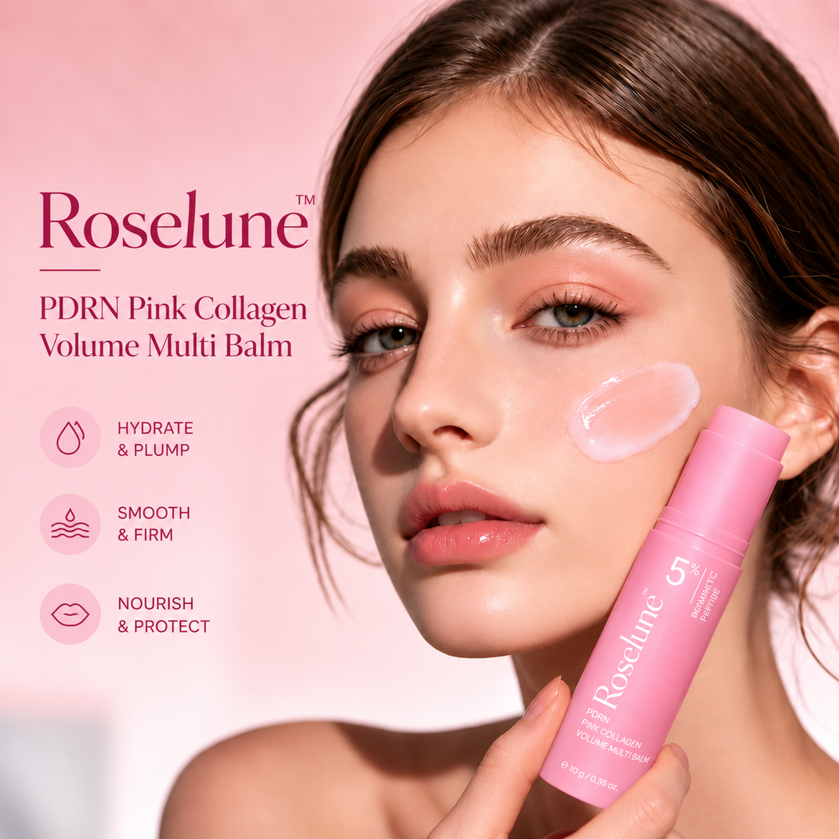 Roselune™ – PDRN Pink Collagen Volume Multi Balm