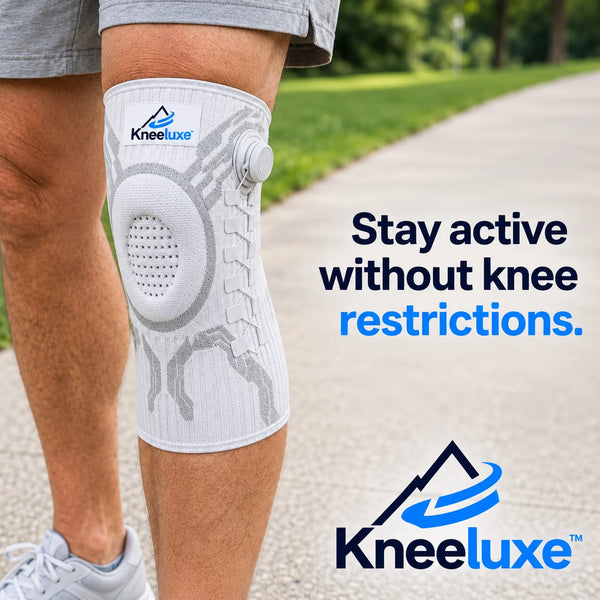 Kneeluxe™ – Premium Knee Brace for Stable, Everyday Comfort