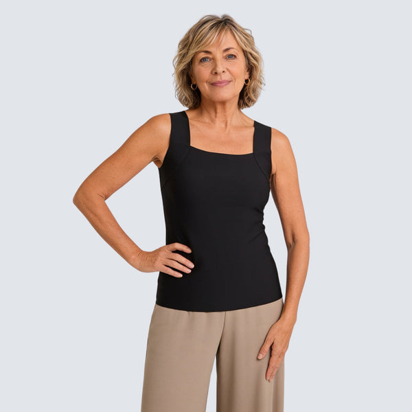 Curvevia™ – Sculpting Built-In Bra Tank for Everyday Wear