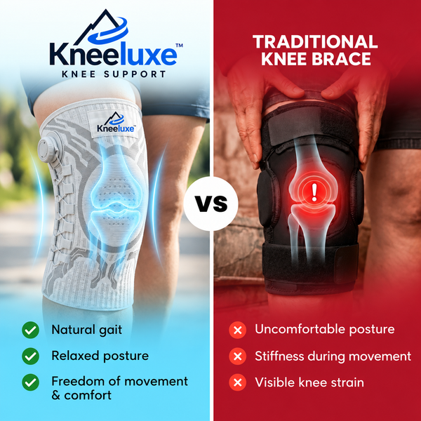 Kneeluxe™ – Premium Knee Brace for Stable, Everyday Comfort