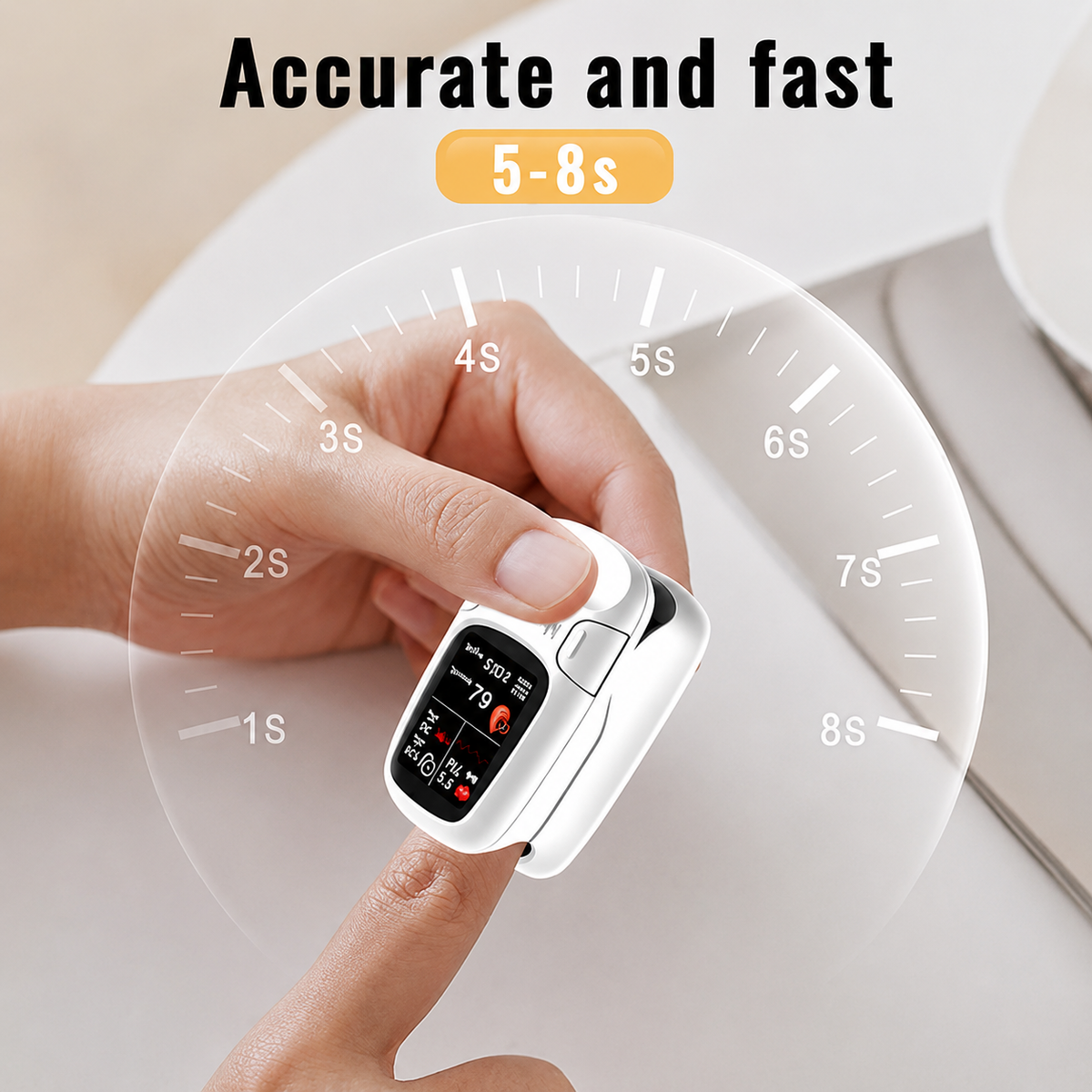 VitalSense™ Health Monitor – For Simple &amp; Contact-Free Measurements
