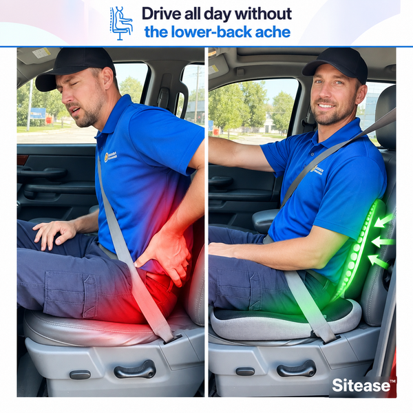 SitEase™ Orthopedic Cushion for Pain-Free, Comfortable Sitting