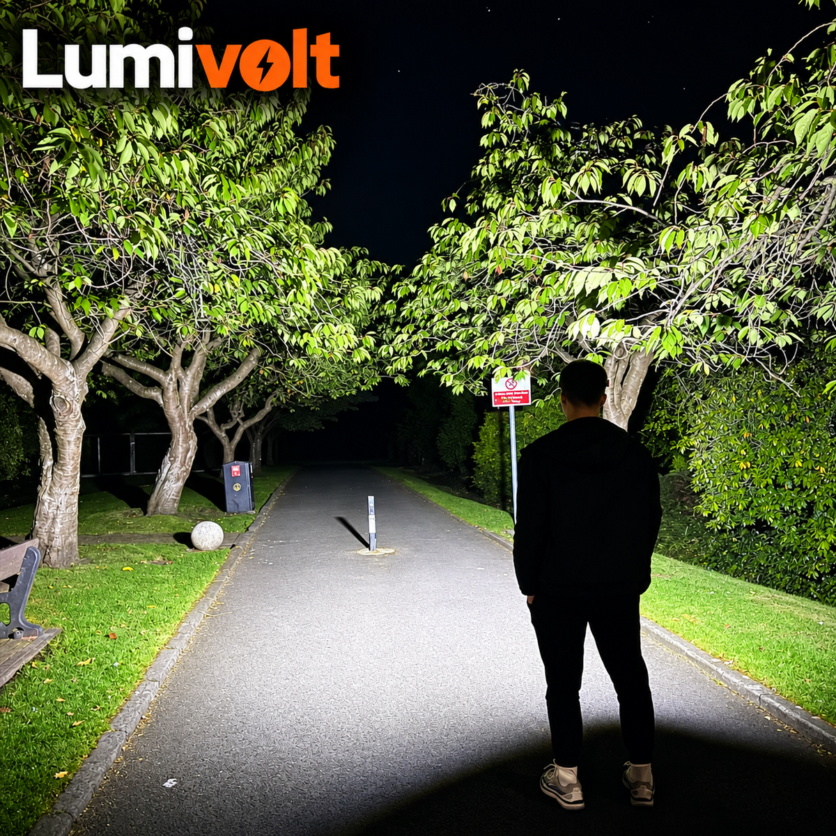 Lumivolt™ – Linterna frontal LED de alta potencia para actividades al aire libre
