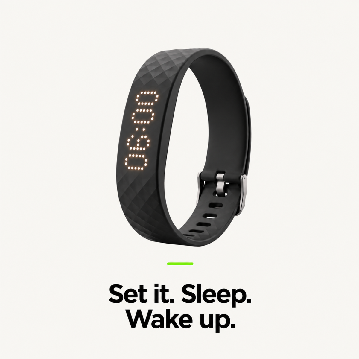 Snoozelle™ – Alarma de vibración vestible para despertar suavemente a diario