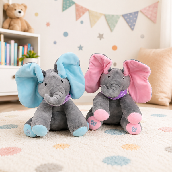 PeekabooPals™ – Singing Elephant Interactive Toy