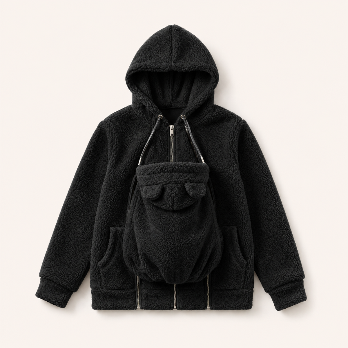 Cozyelle™ – My Little Essentials Pouch Hoodie With Pockets