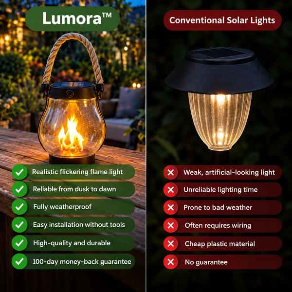 Lumora™ – Solar Lanterns for Outdoor Use