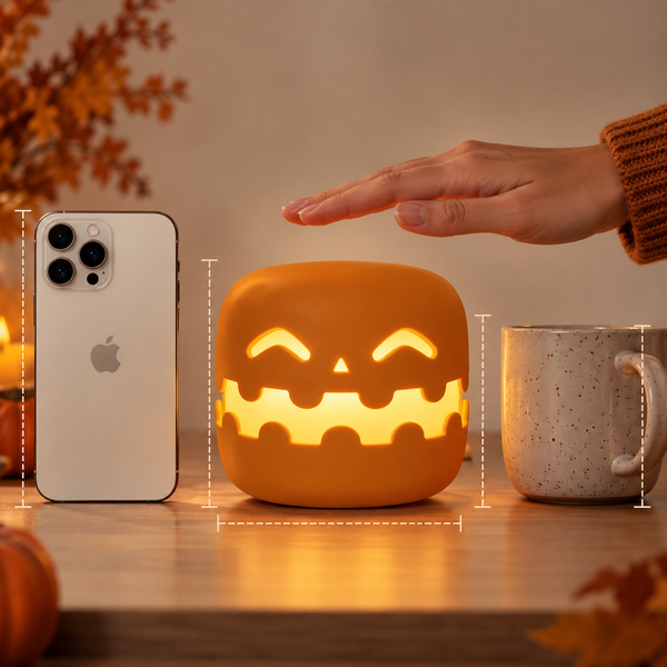 Pumpelle™ – Cute Pumpkin LED Night Light for Bedrooms