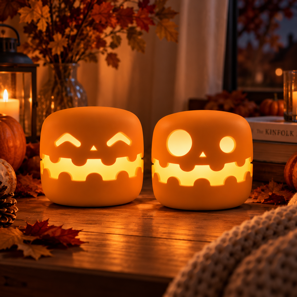 Pumpelle™ – Cute Pumpkin LED Night Light for Bedrooms