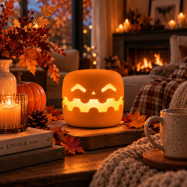 Pumpelle™ – Cute Pumpkin LED Night Light for Bedrooms