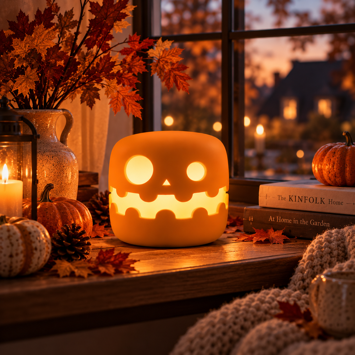 Pumpelle™ – Cute Pumpkin LED Night Light for Bedrooms