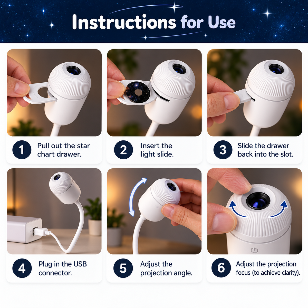 Galaxy Light Projector