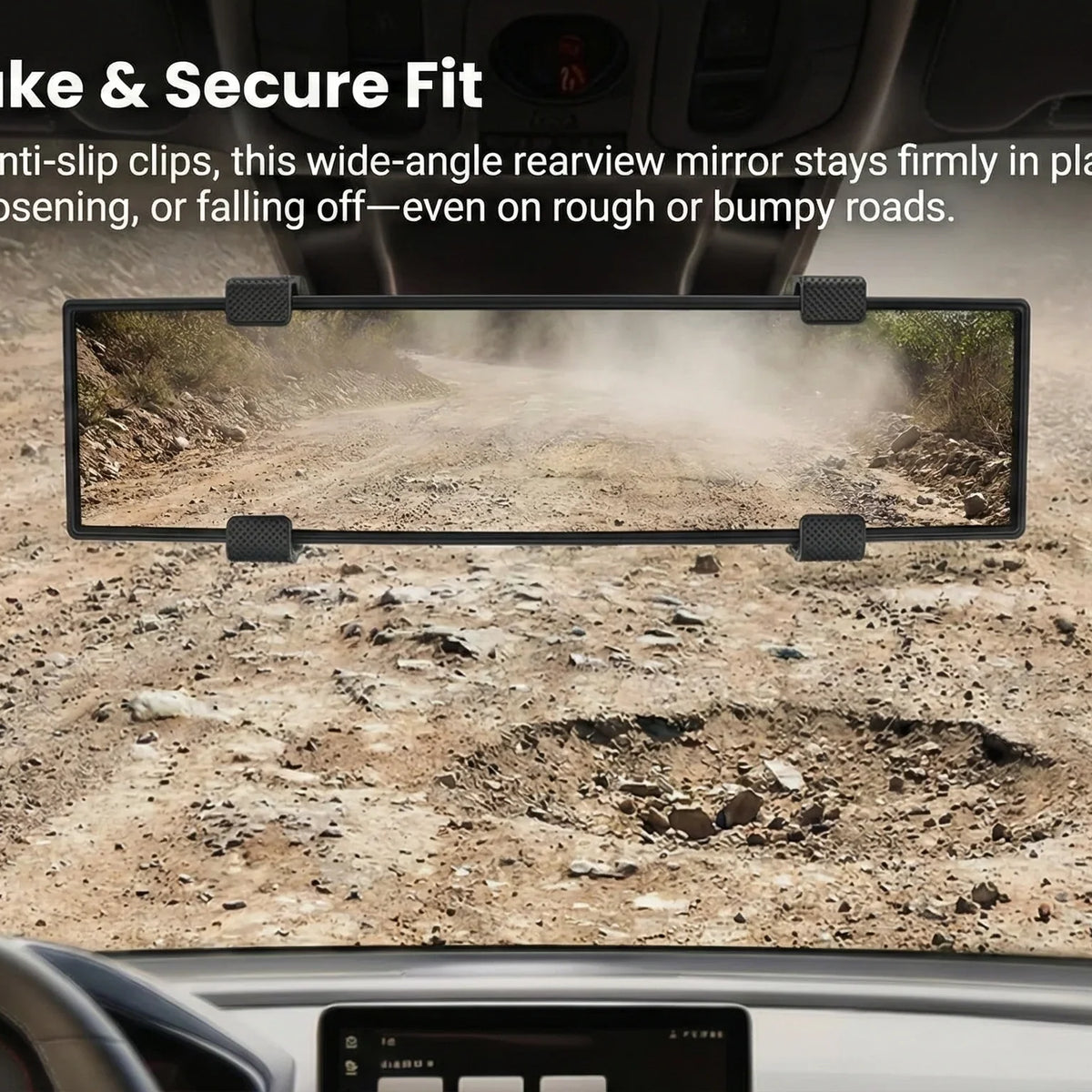 Widevue™ – Ultra-Wide Car Rearview Mirror for Driving