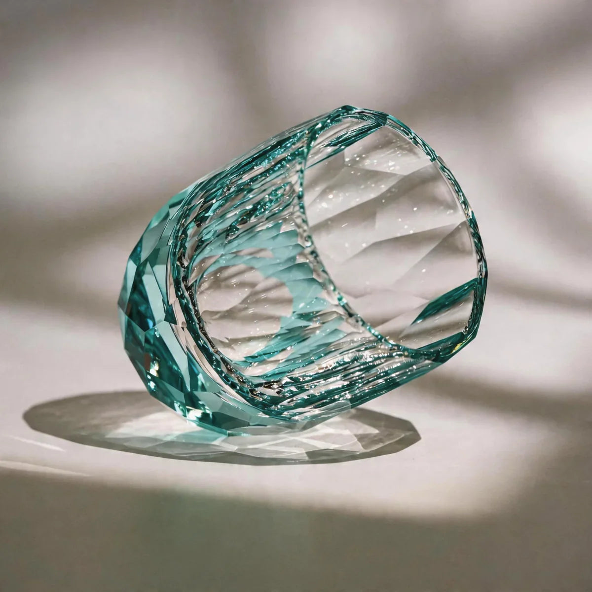 Crystora™ – Hand-Cut Crystal Old Fashioned Whiskey Glass