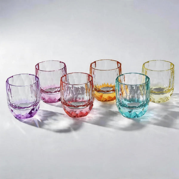 Crystora™ – Hand-Cut Crystal Old Fashioned Whiskey Glass