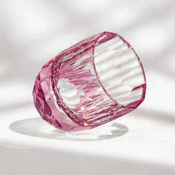Crystora™ – Hand-Cut Crystal Old Fashioned Whiskey Glass